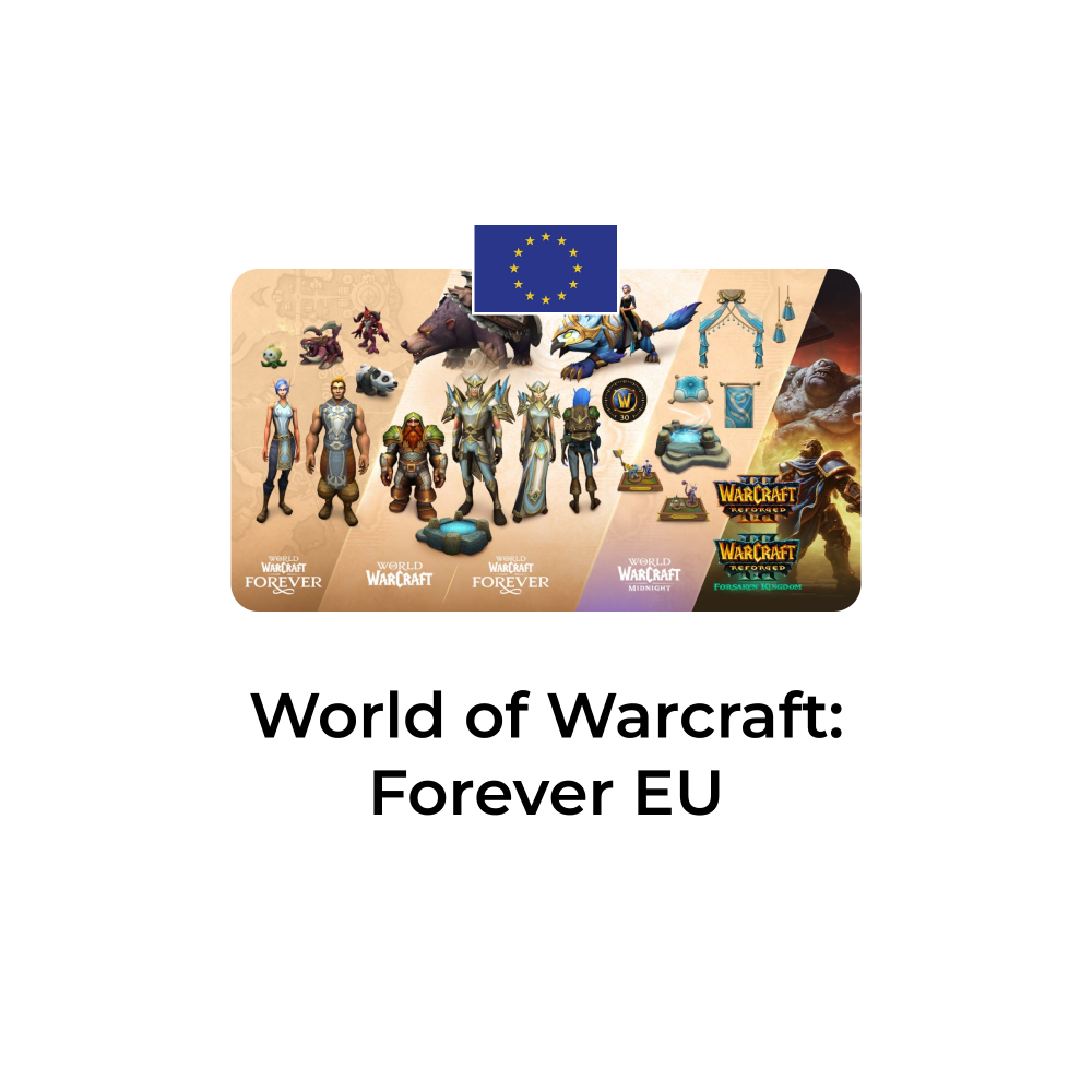 World of Warcraft: Forever на ваш euro аккаунт